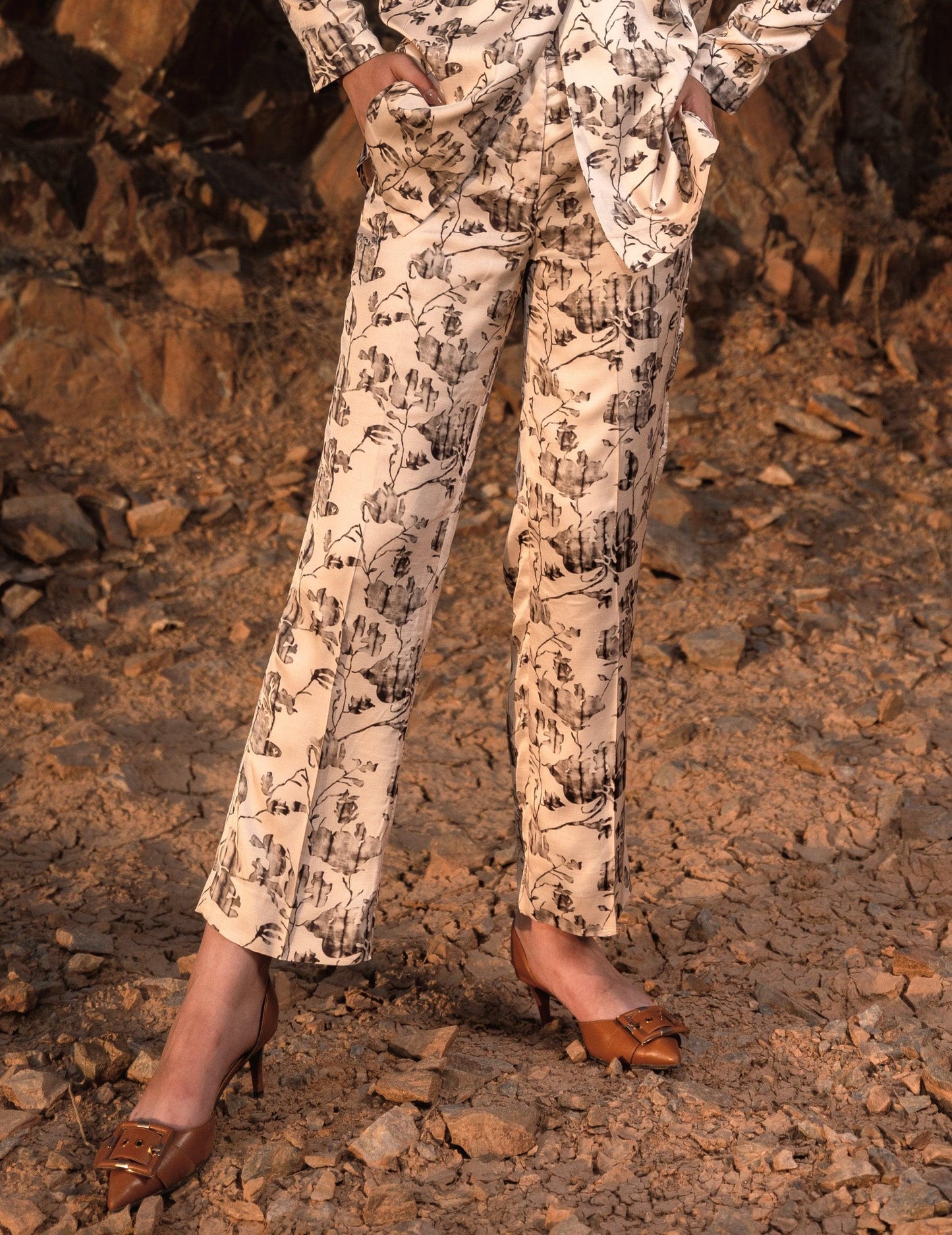 AFRIYA FLORAL REVERIE TROUSER