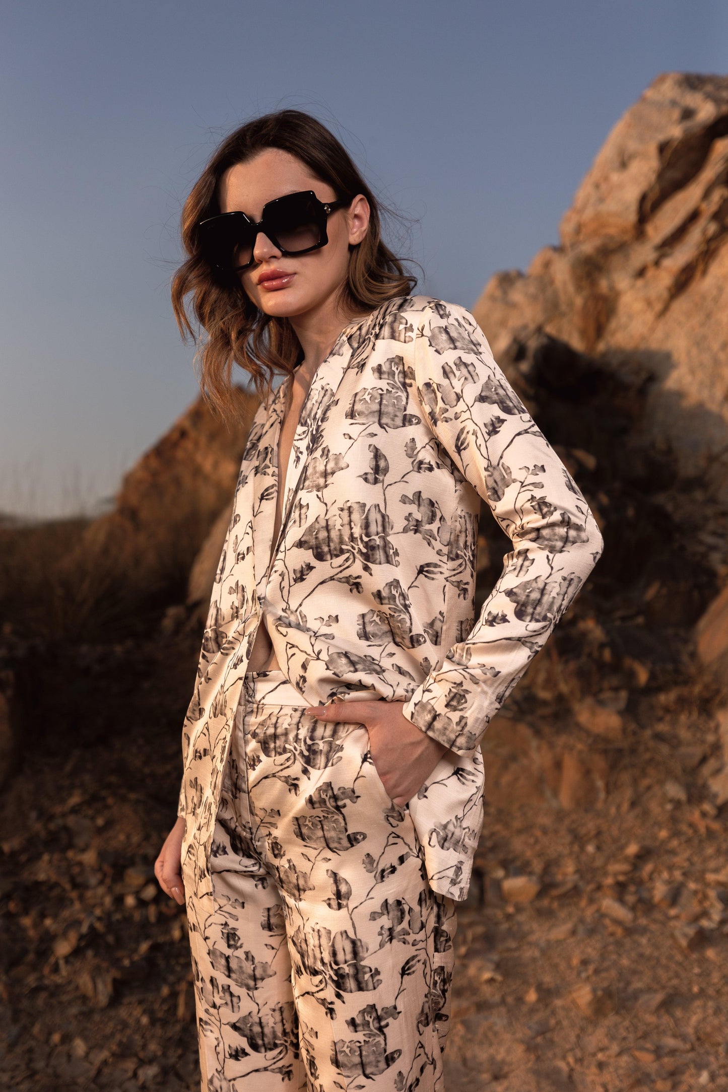 AFRIYA FLORAL REVERIE TROUSER