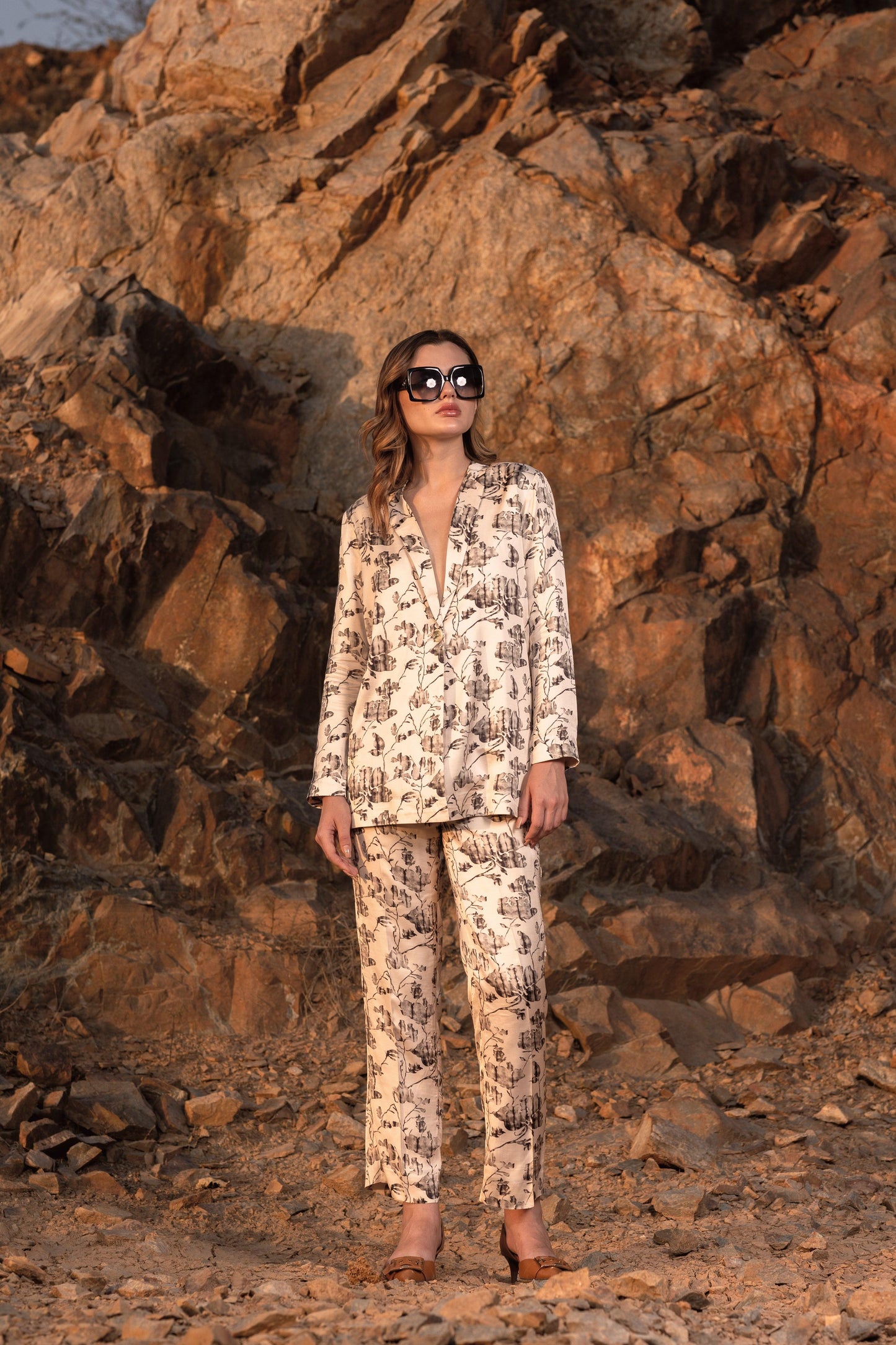 AFRIYA FLORAL REVERIE TROUSER