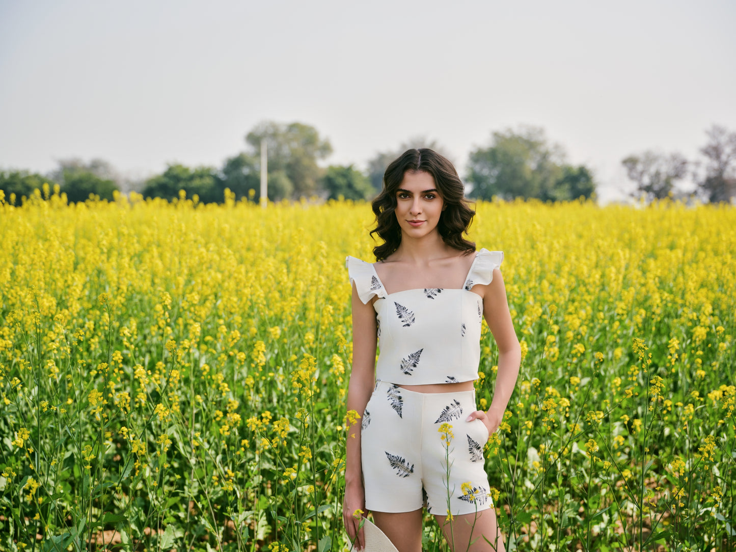Crop Top & Shorts Co-ord
