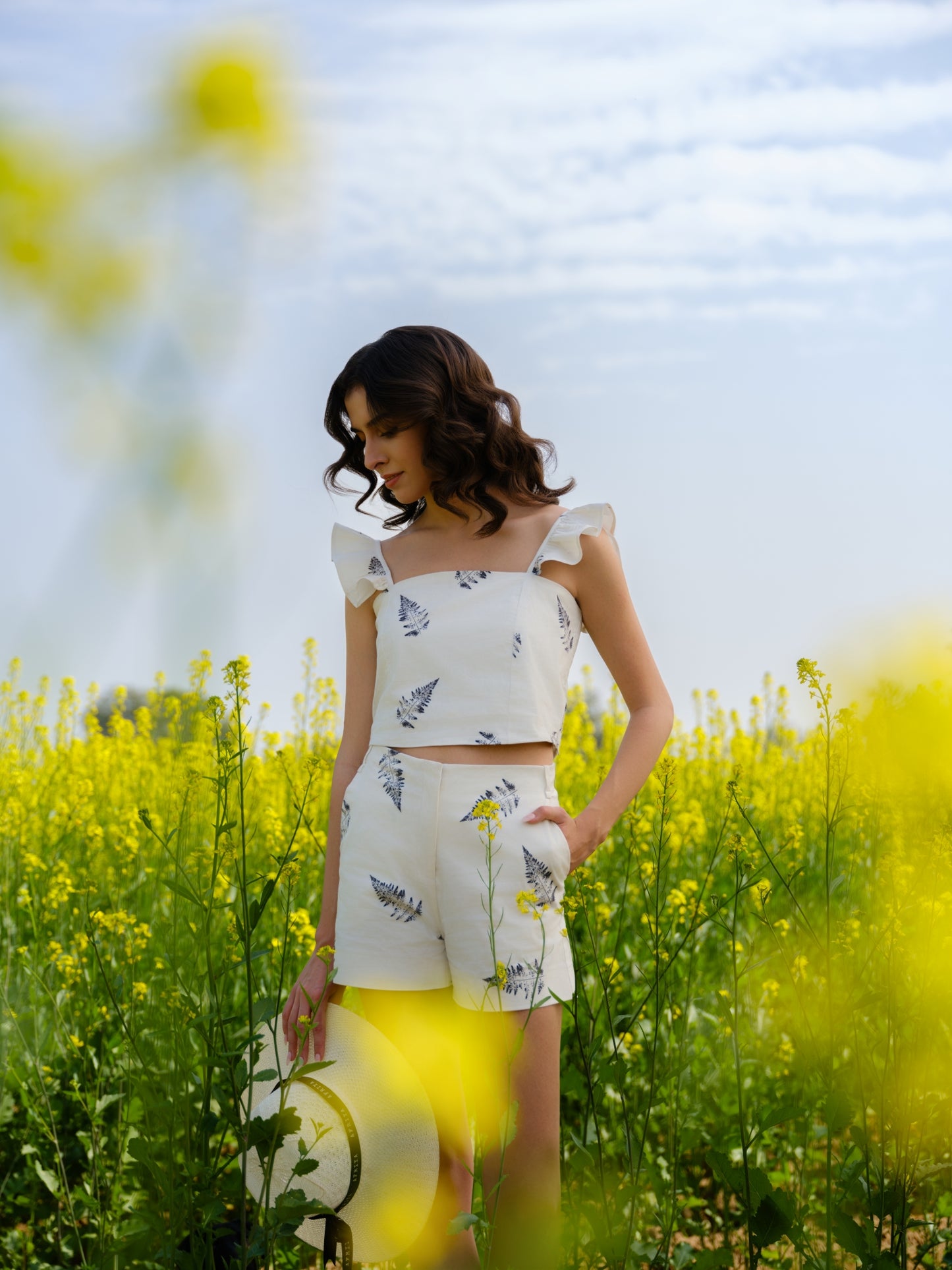 Crop Top & Shorts Co-ord