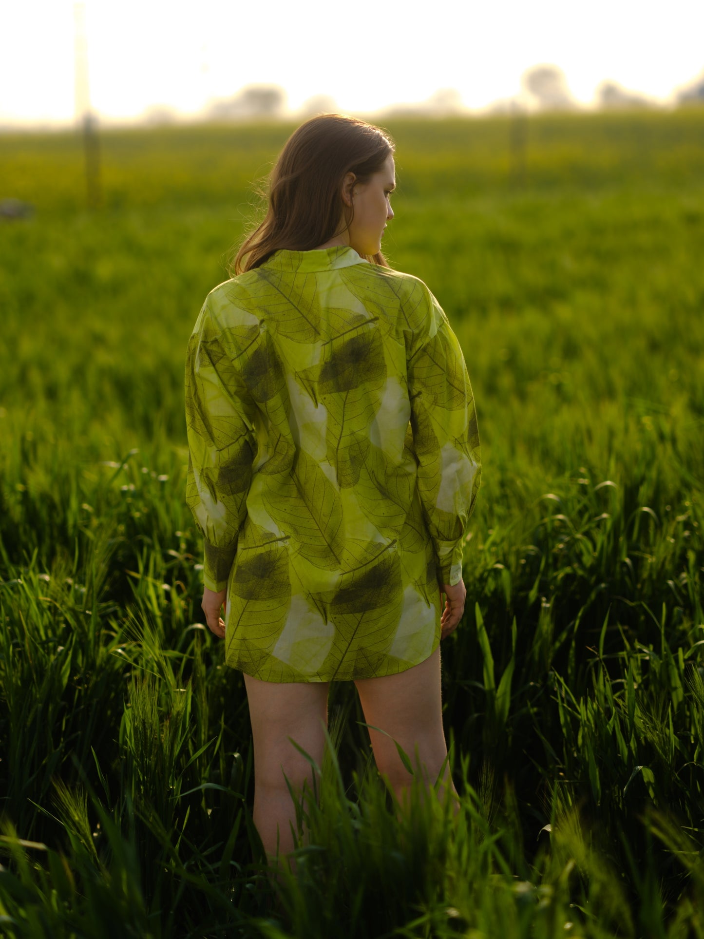 Green Fern Long Shirt