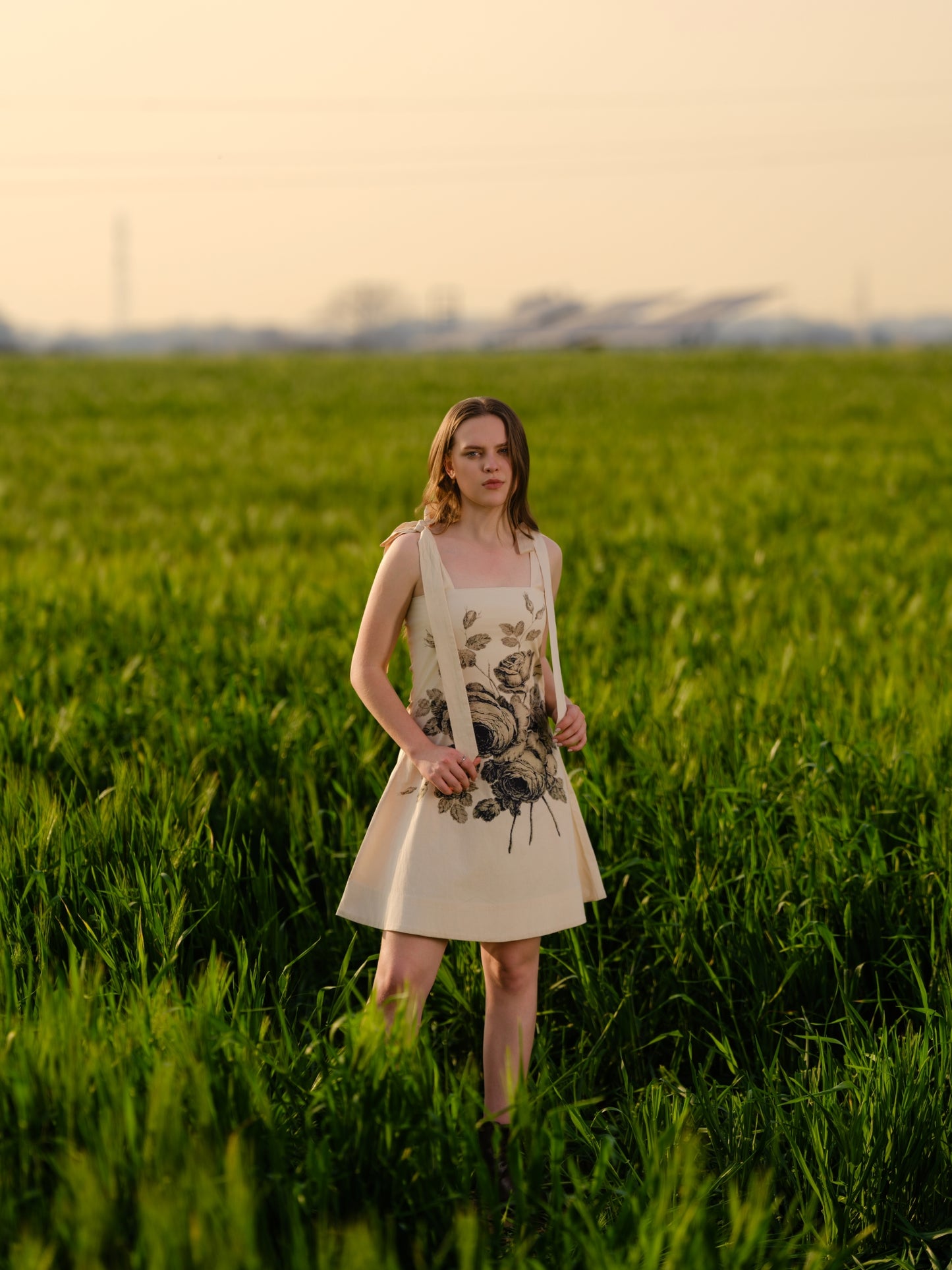 Black Rose Short Dress