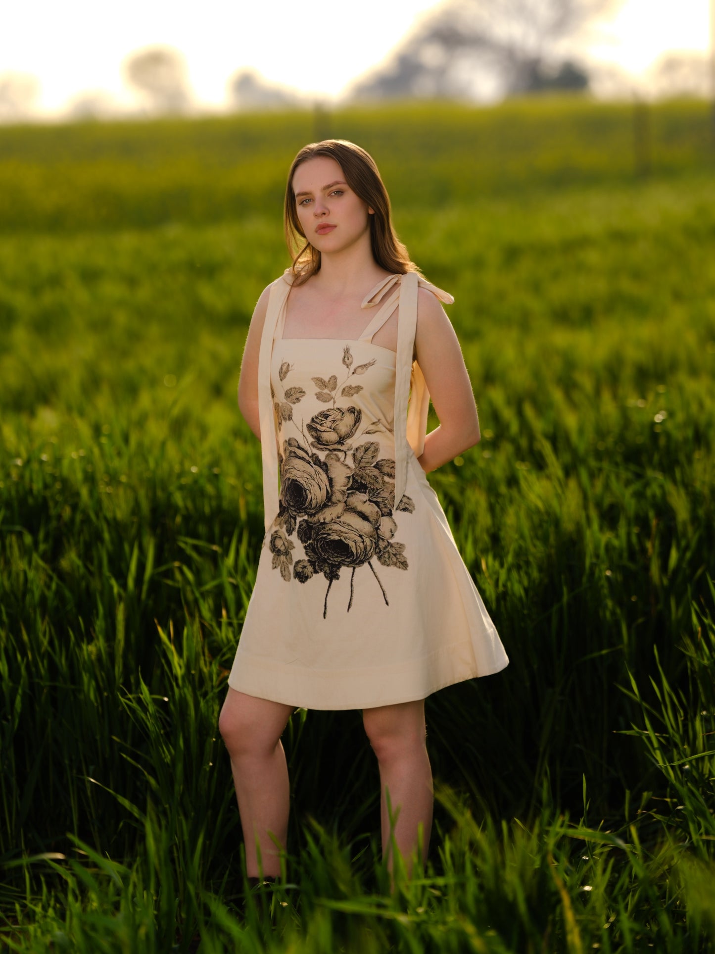Black Rose Short Dress