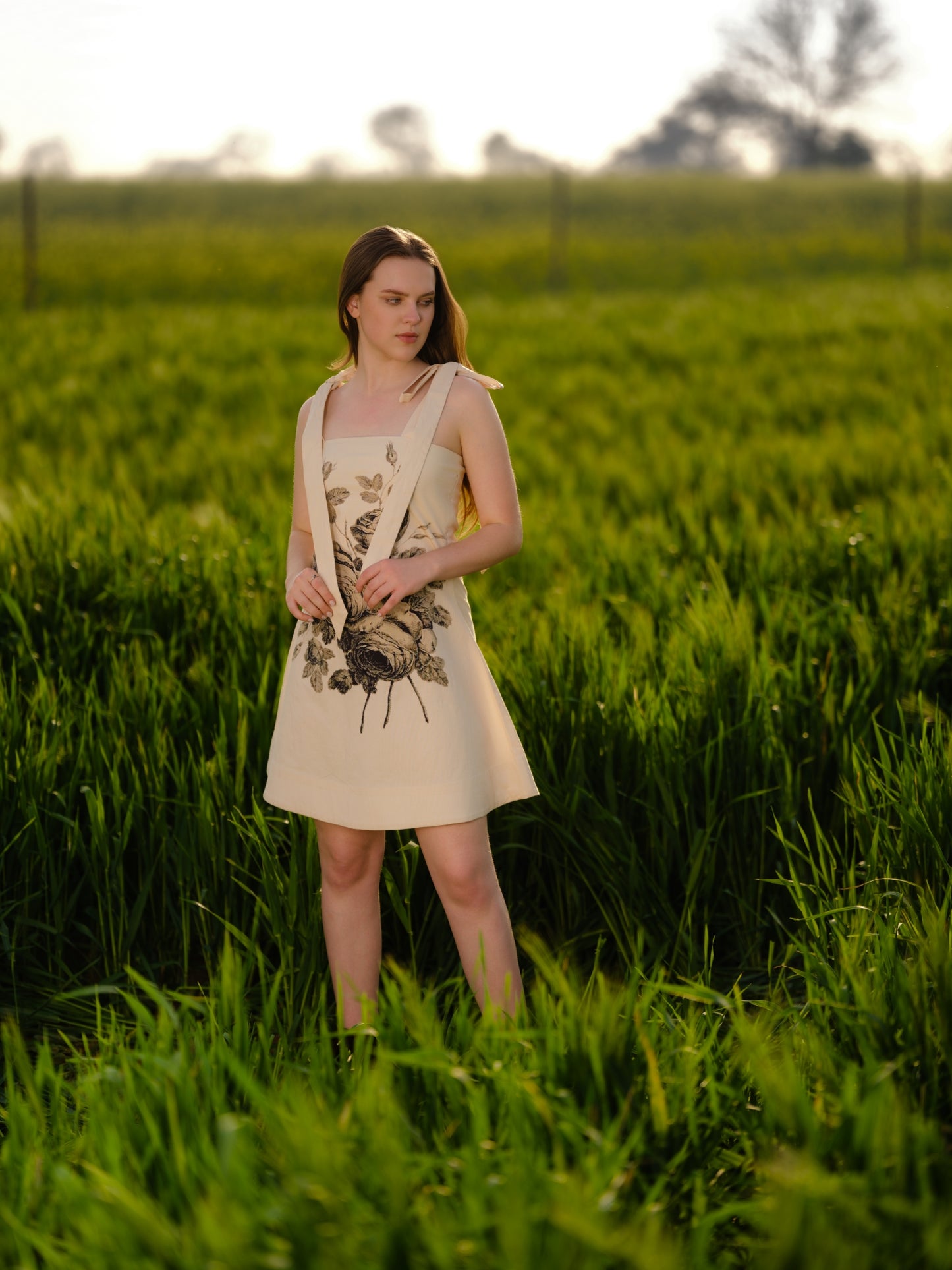 Black Rose Short Dress