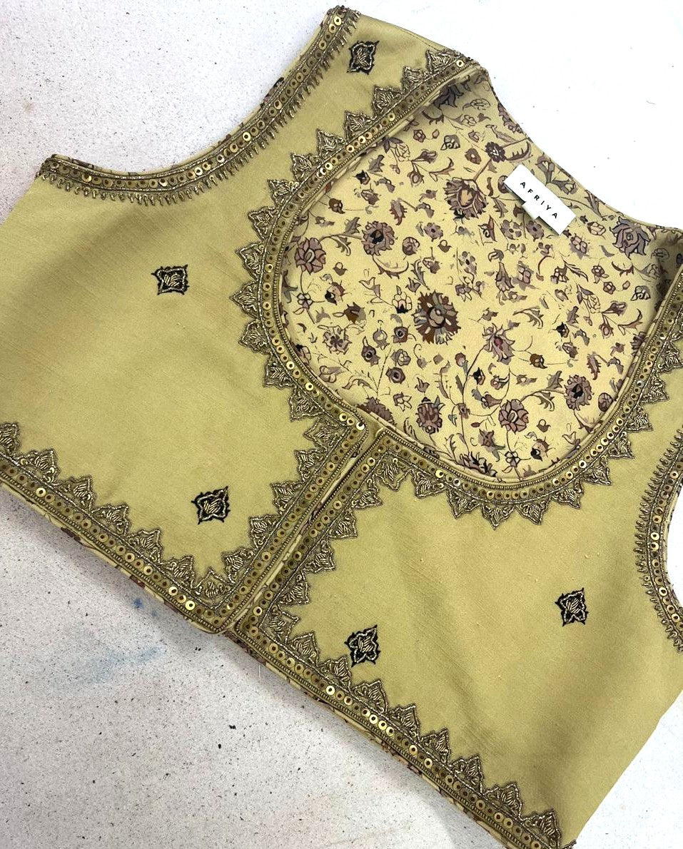 Zarkha Gold Jacket