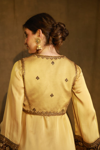 Zarkha Gold Jacket