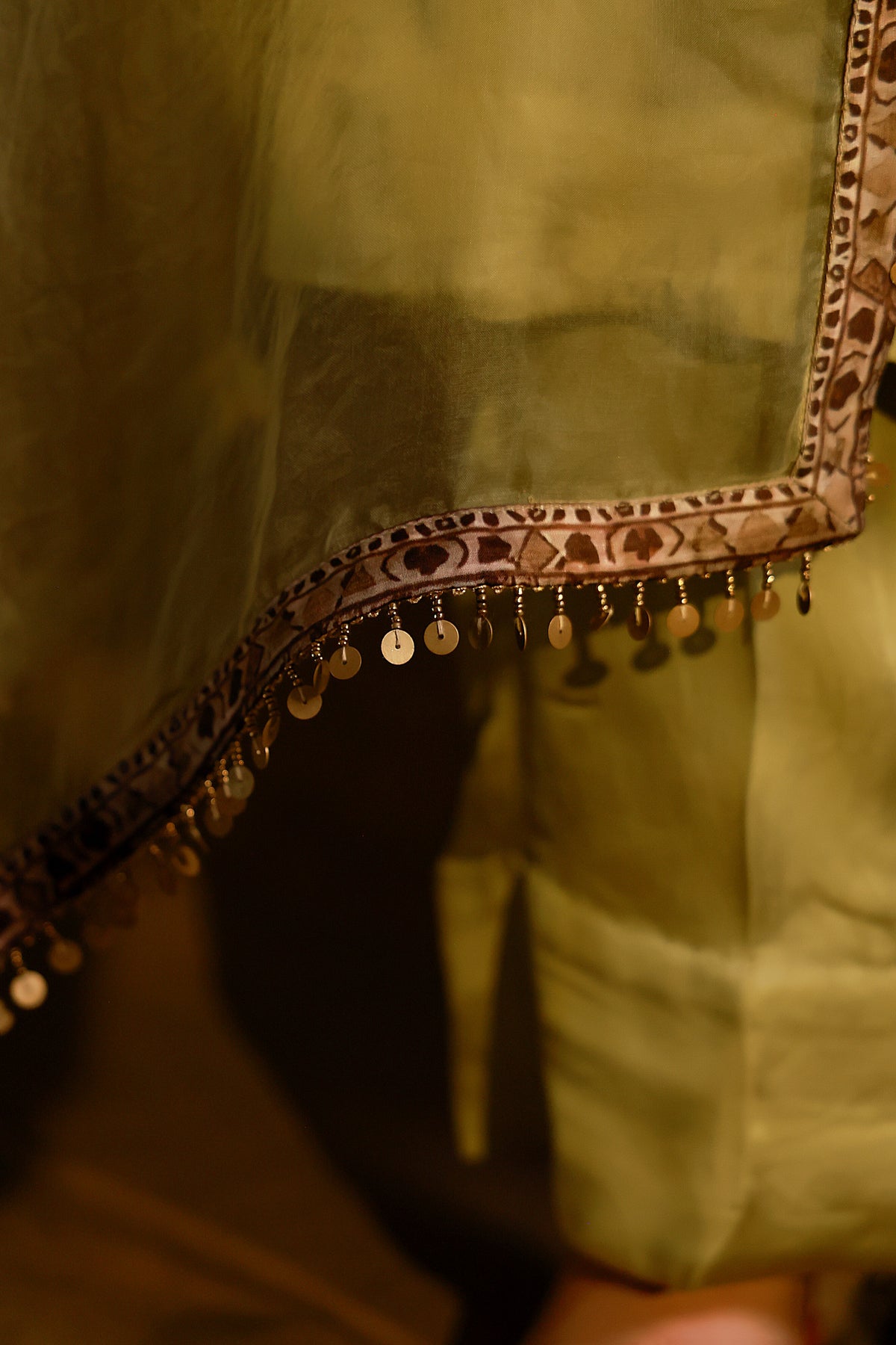 Zarkha Green Kurta Set