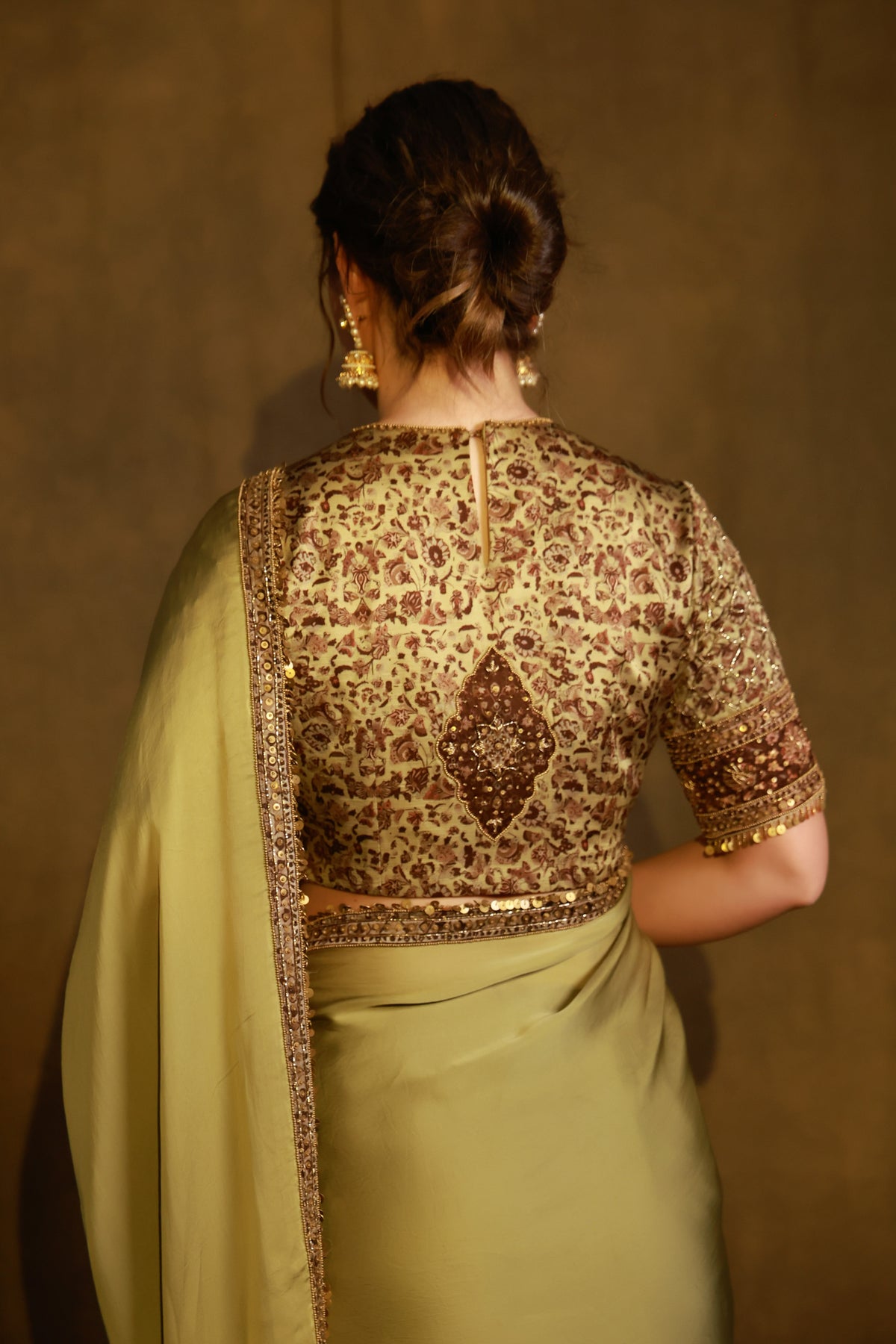 Zarkha Green Saree