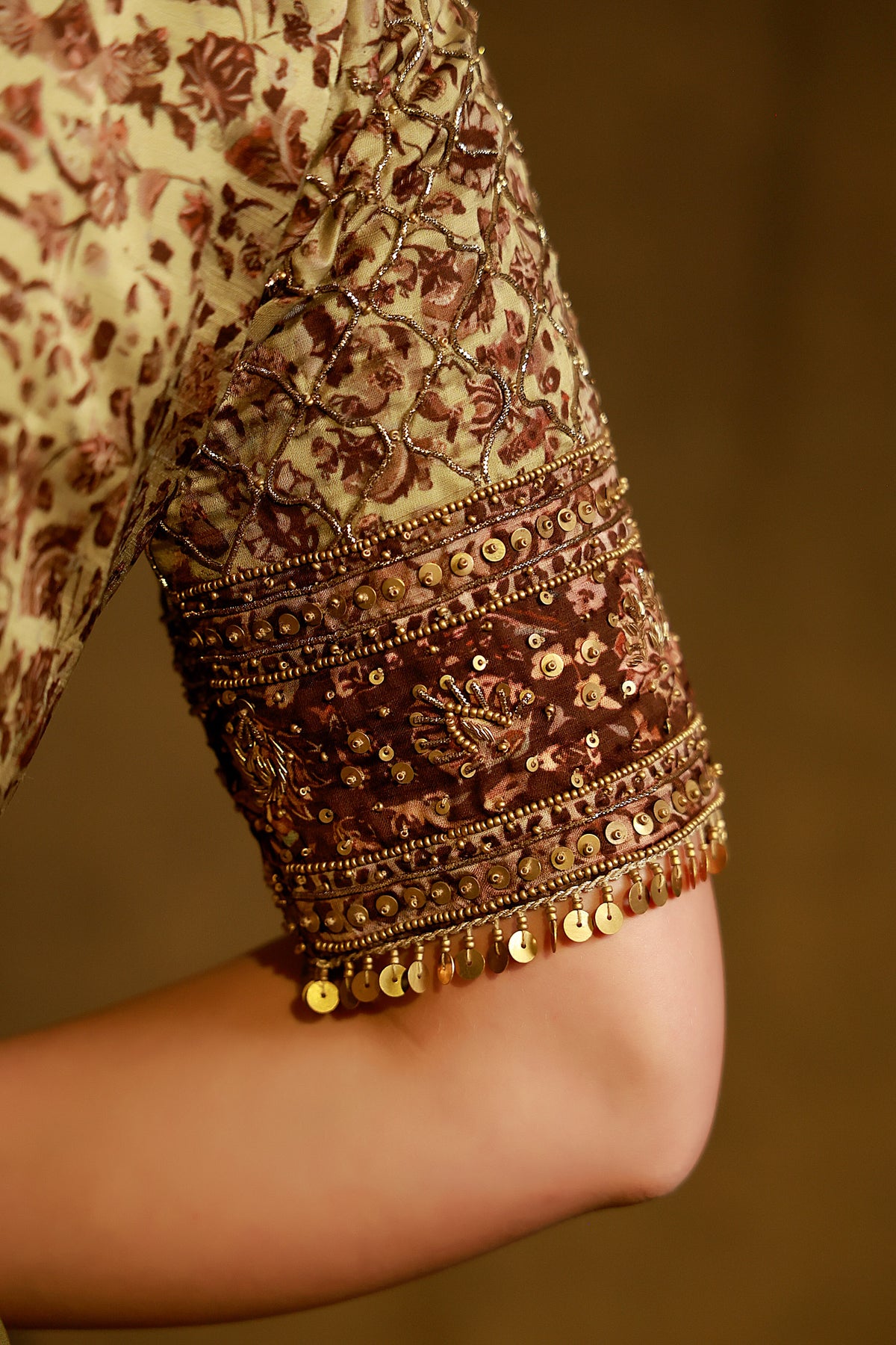 Zarkha Green Saree