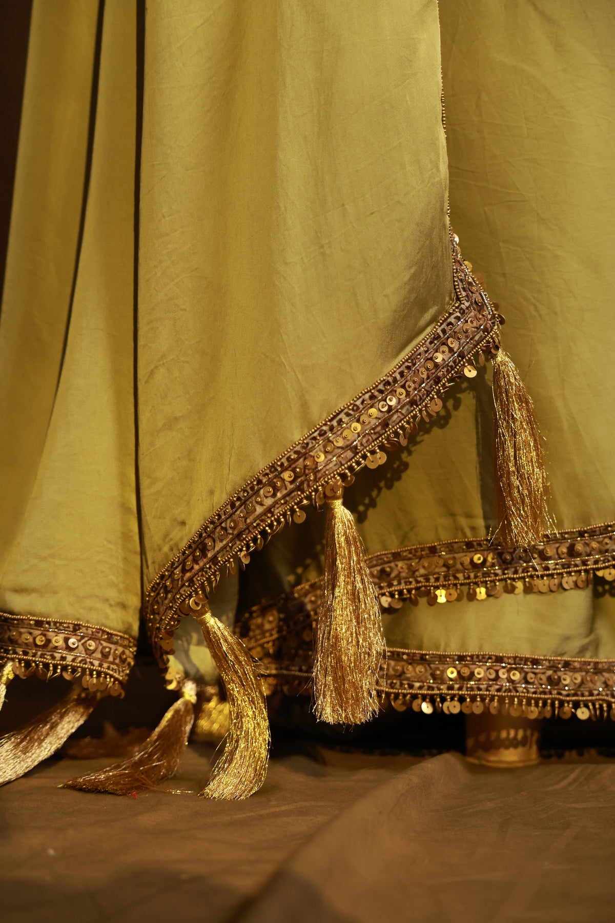 Zarkha Green Saree