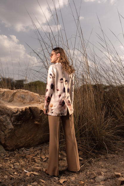 AFRIYA SERENE GARDEN LONG BLAZER