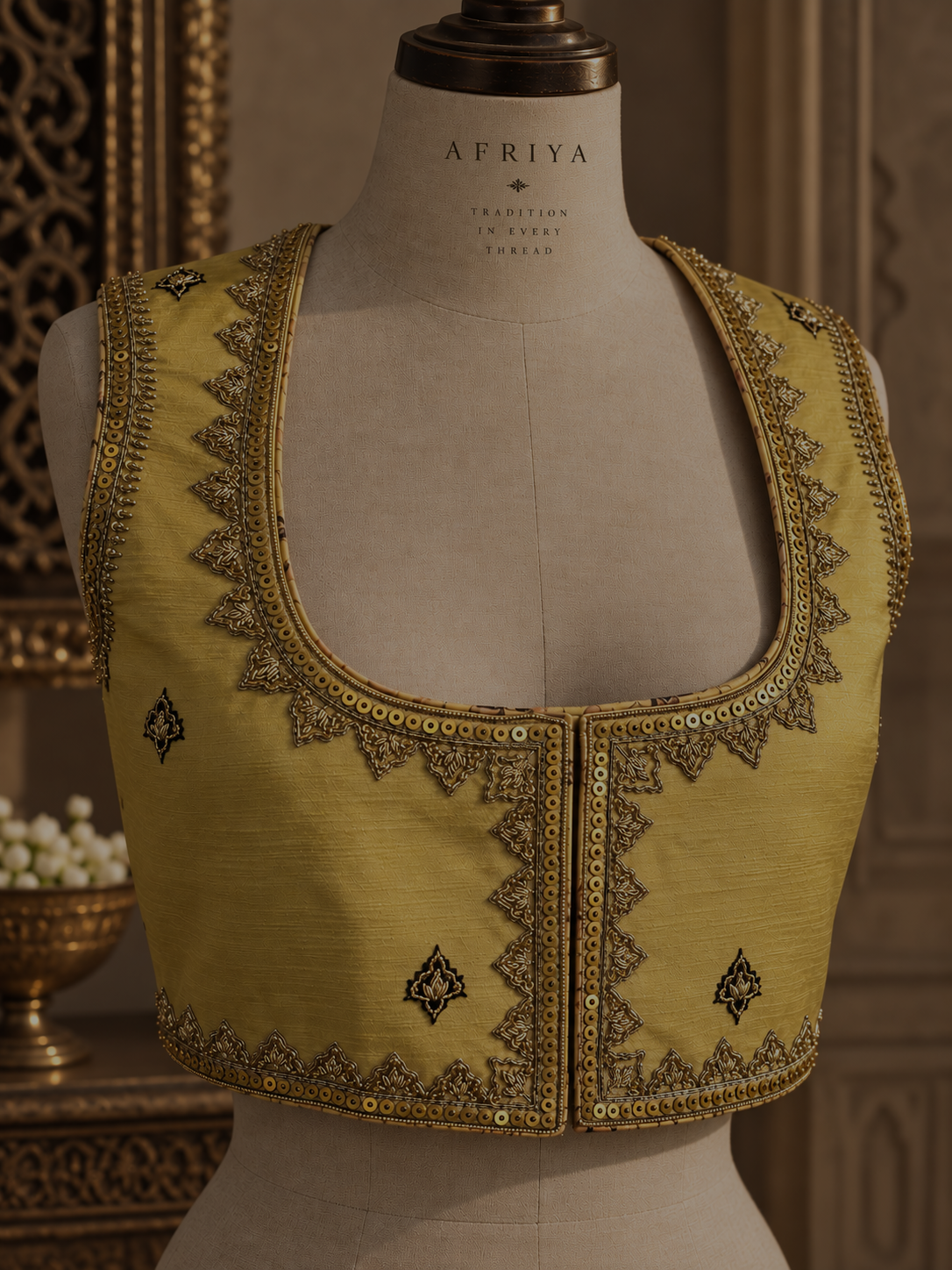 Zarkha Gold Jacket