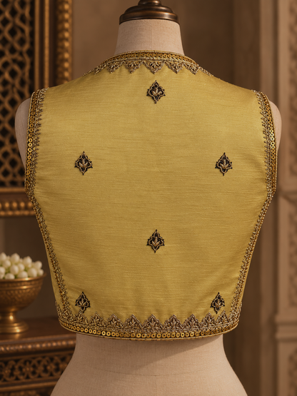 Zarkha Gold Jacket