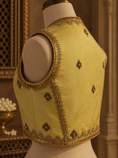 Zarkha Gold Jacket